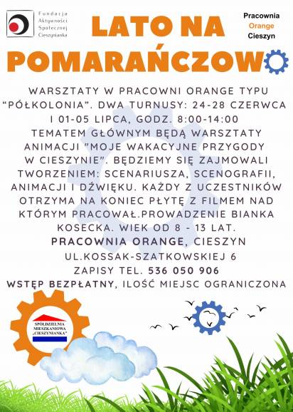 LATO NA POMARAŃCZOWO: MOJE WAKACYJNE PRZYGODY W CIESZYNIE